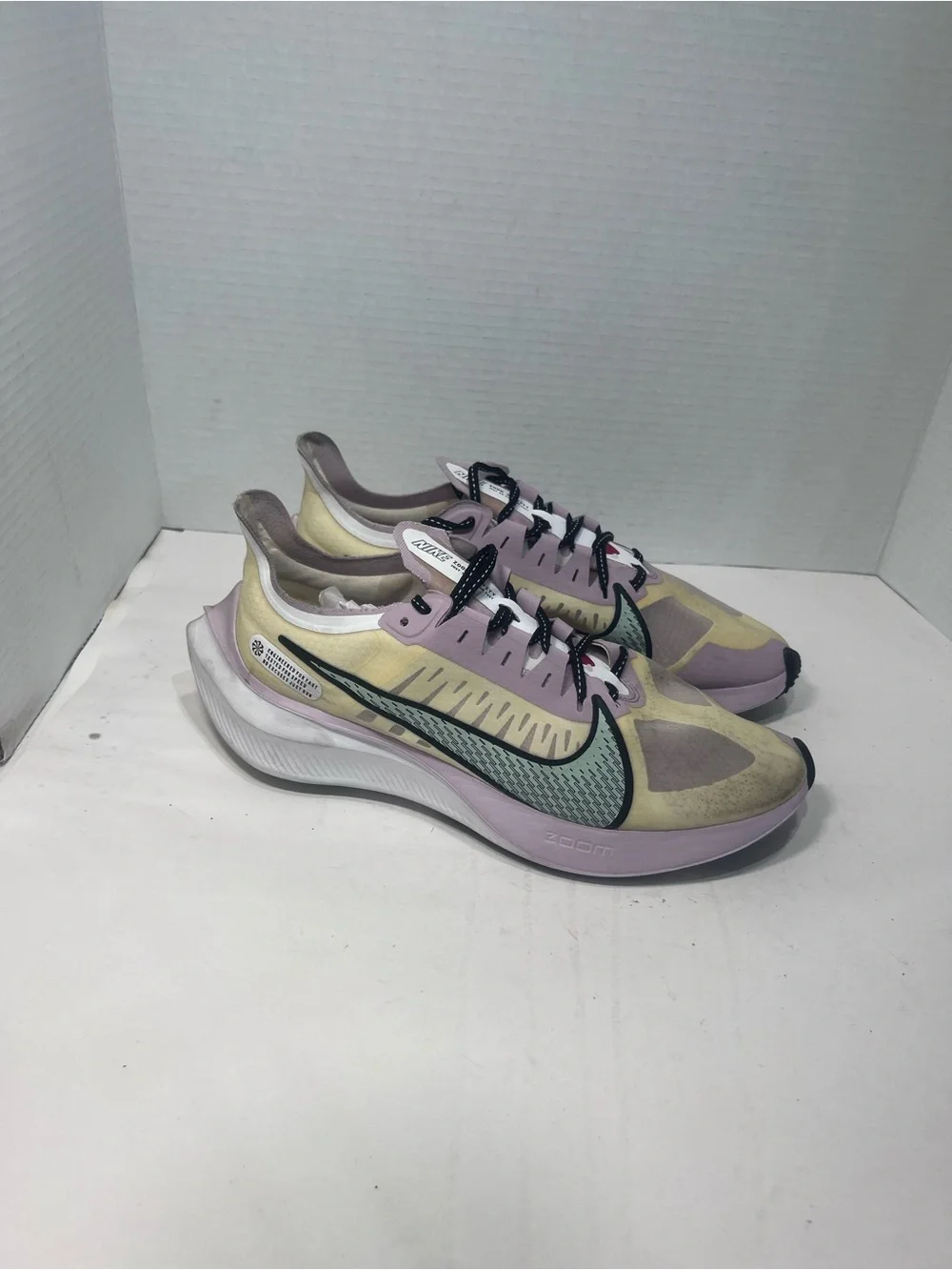 Nike Women’s Running Sneakers - Pastel Yellow, Pink & Mint